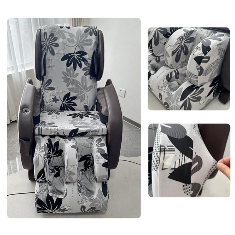 3pcs/set Elastic Massage Chair Cover Removable Electric Massage Sofa Dustproof Washable Electric Massage Dust Cover Home Decor