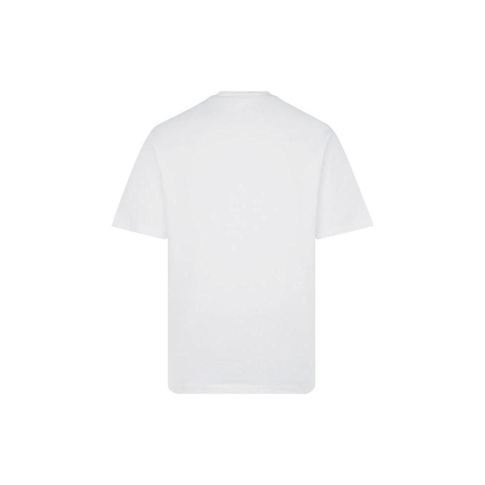 Kenzo Classic Tiger Head T Shirts Men's White Crew Neck Moderate Straight Fit FA55TS5004YA-01