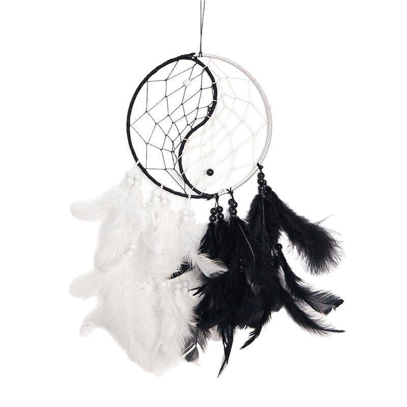 Exquisite Handmade Dream Catcher With Gorgeous Feathers For Car And Wall Decoration