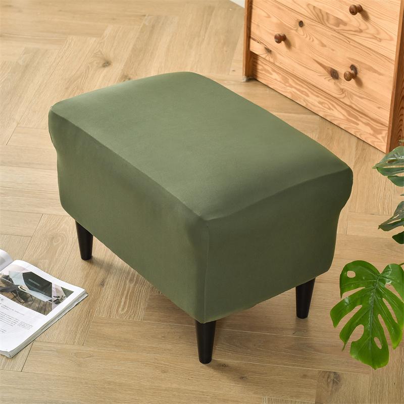 Solid Color Wing Chair Cover Stretch Spandex Armchair Covers Europe Removable Relax Sofa Slipcovers With Seat Cushion Covers