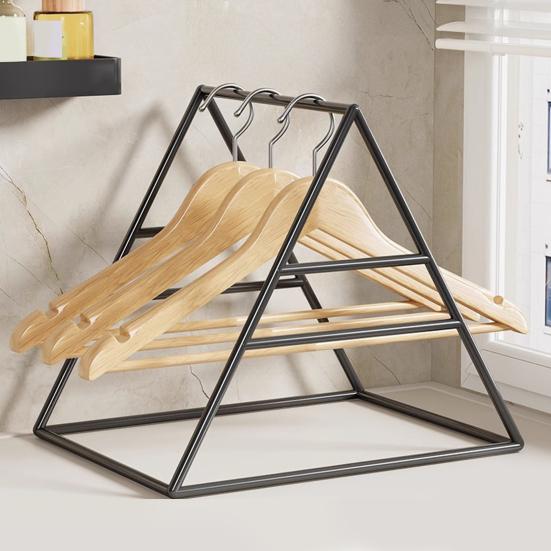 Hanger Organizer Triangle Structure No Installation Required Space Saving Stand