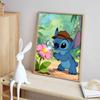 Disney Diamond Painting Kit DIY Round Stitch Flower Magnifying Home Wall Decor Adult Handmade Gift