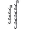 Door Hanger Clothes Hanging Carbon Steel Sturdy Over The Door Hooks Versatile Clothes Hanger Home Storage Organization Hooks