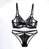 Lace Ultra-thin Bra, French Underwear, Women's Big Breasts Show Small Breasts, Breasts Gather Pure Desire, Sexy Transparent Bra