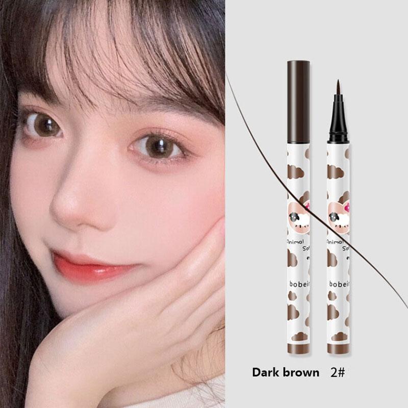 Liquid Eyeliner Lying Silkworm Eyelash Pen Quick Dry Waterproof Long-lasting Black Brown Eyeliner Pencil Beauty Eyes Makeup Tool