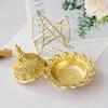 Gold Incense Burner Exquisite Rust Prevention Metal Vintage Incense Burner for Home Decoration Bedroom