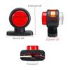 1PCS 12V 24V Car Truck 11LED Side Marker Light Clearance Turn Signal Indicator Lamps Rear Brake Stop Lights For Trailer Lorry