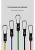 11-Piece TPE Resistance Bands Set with Pulley and Hooks for Home Fitness