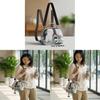 Ethnic Style Embroidered Canvas Small Shoulder Bag With Multifunction Design For Daily Use