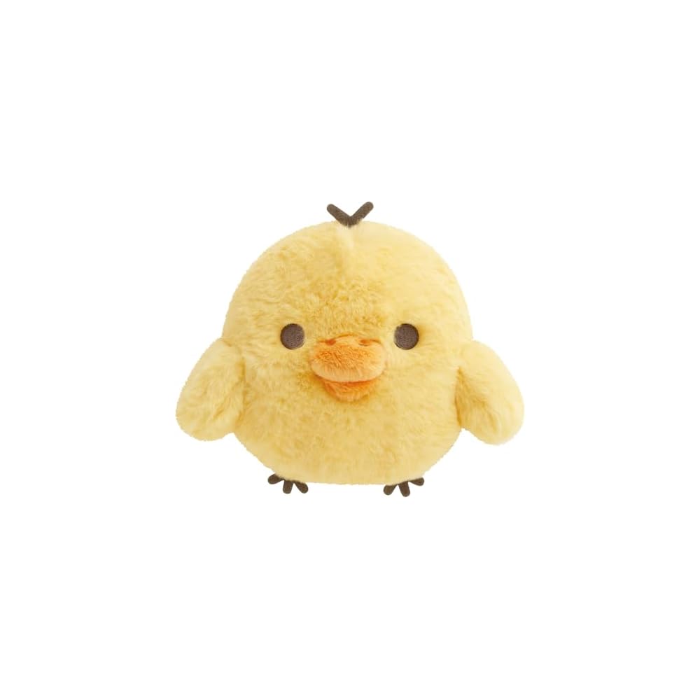 San-X Rilakkuma Cozy Home Plush Toy Yellow Bird 120mm H x 170mm W x 120mm D