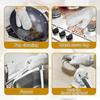 2PCS Kitchen Wire Cleaning Cloths Waterproof Thicken Dishwashing Gloves Pots Stove Top Non-Scratch Dishes Rags Household