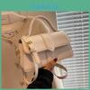 2023 New Pure Color Retro Vintage Delicate Handheld Stylish Embroidery Thread Shoulder Crossbody Square Bag