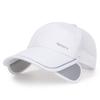 Spring and Summer Men's and Women's Sunshade Drawstring Fishing Baseball Cap Reflective Printed Cap