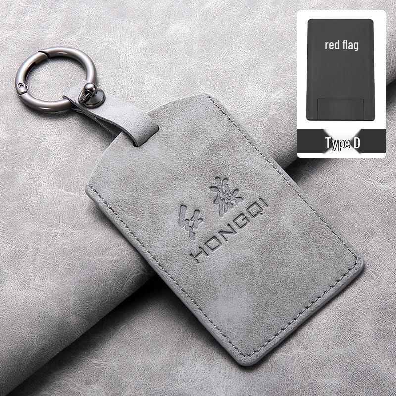 Compatible Sheepskin Key Case for 23 Hongqi Models