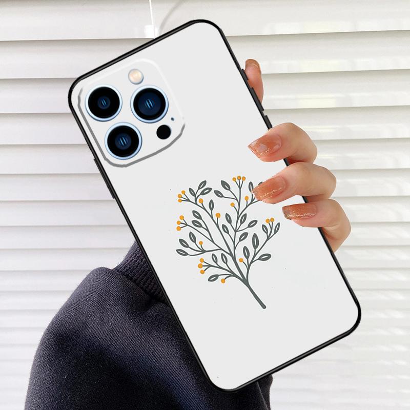 Purple Background Pattern Phone Case For iPhone 16 15 14 13 11 12 17 Pro Max mini 15 16 Plus 16e 17 Air Cover Fundas