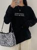 T-shirt Blanc Manches Longues pour Femme - Tendance 2026 Coton Pur Coupe Ample pour Printemps/Automne