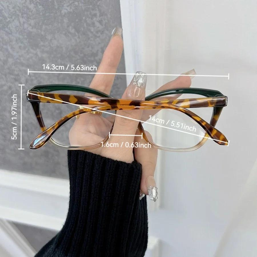Fashion Luxurious Cat Eye Eyeglasses Frames Women Men Transparent Clear Brand Designer Optical Lovely Frame Oculos