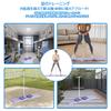 Foldable Leg Skiing Quiet and Low Noise Floor Floor Training Equipment for Lower Body Leg Butt Core Indoor Folding Suitable for Gyms and Living Rooms