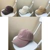Protection Trendy Uv Baseball Cap For Women In Soft Fabric Cotton