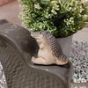 Animal Figurines Alligator Figure Chubby crocodile Ornament Resin Animal Figurines Garden Decoration for Lawn Desktop or Balcony