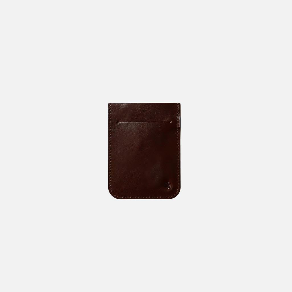 Cone Flat Card Holder Dark Brown