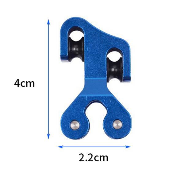 Splitter Bowstring Slider Composite Bowstring Divider Aluminum Alloy Archery Cable Slide