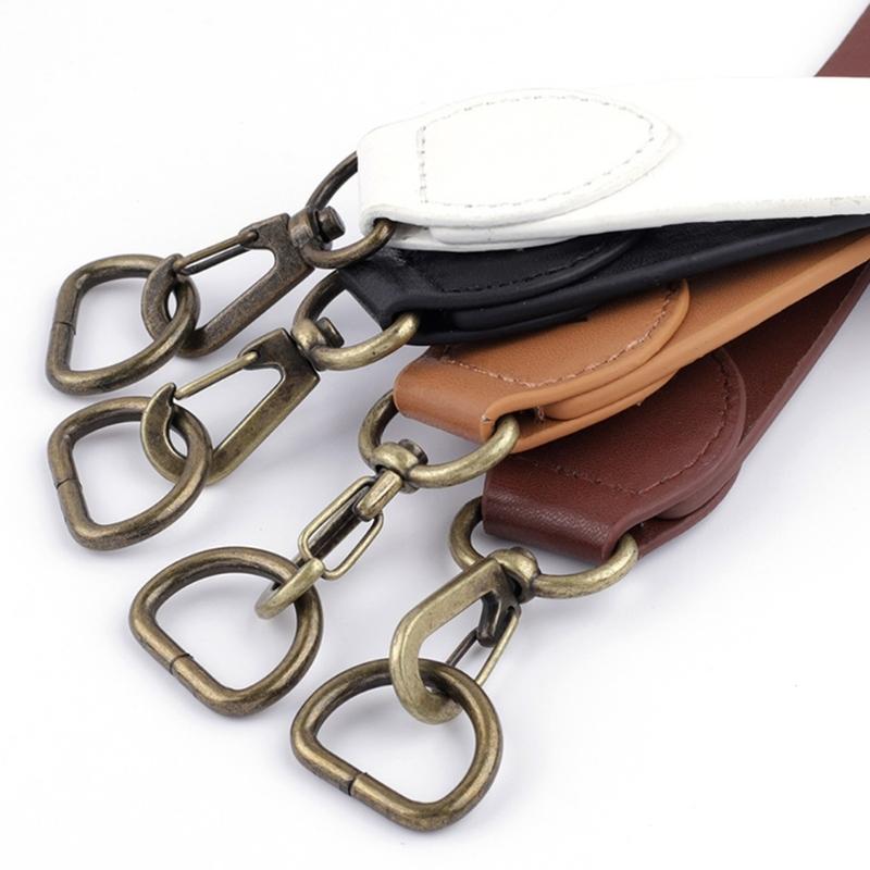 Fashion PU Leather Short Handle Strap Multiple Color Stylish Bag Accessories Bag Belt Replacement for Adults
