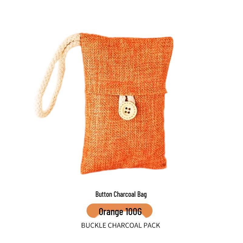 

Трансграничный мешок с активированным углем из бамбукового угля 100 г - Удаление формальдегида и запаха с застежкой на пуговицу Bamboo Charcoal (10*15cm)