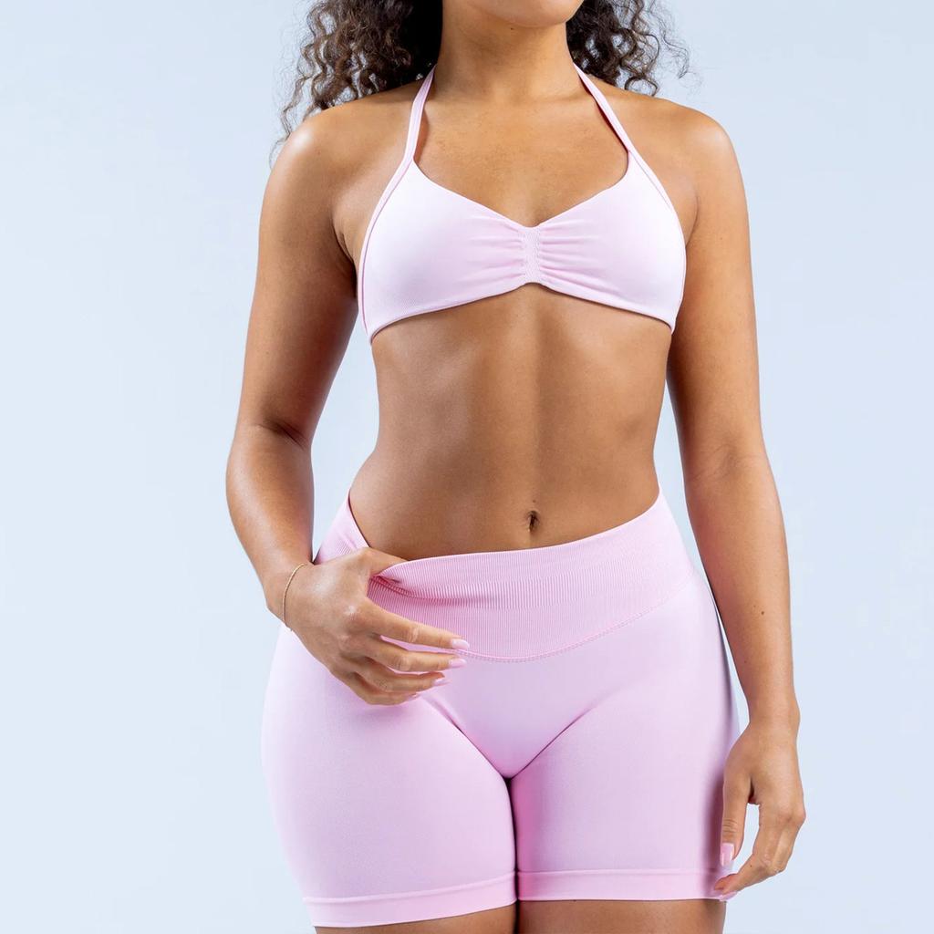 High Elasticity Seamless Yoga Halter Bra, Beautiful Back Sports Bra, Women'S Sports Bra, Women'S Sports Bra