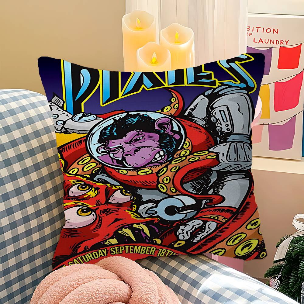 Rock Band P-Pixies Doolittle Наволочка Подушка Чехол для подушки Обивка Диван Декоративная подушка Декор для дома Наволочка 30cmx30cm