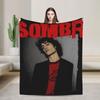 Coperta Morbida Calda da Viaggio Sombr Musica Coperta Plaid Copriletto in Flanella per Divano Letto Copridivano alla Moda