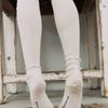 GREENBUTTER Butter High Knee Socks (Cream)