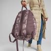 Puma Phase Aop Backpack Sports Casual Half Full Print Fabric Bag Unisex Backpack Purple 078046-08