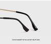 Trendy Women's Polarized Sunglasses 8711: High-End Metal Frame, UV Protection, Perfect for Driving and Style