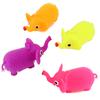 LED Glowing Hair Puffer Elephant Sensory Fidget Squeeze Stress Vent Kids Toy