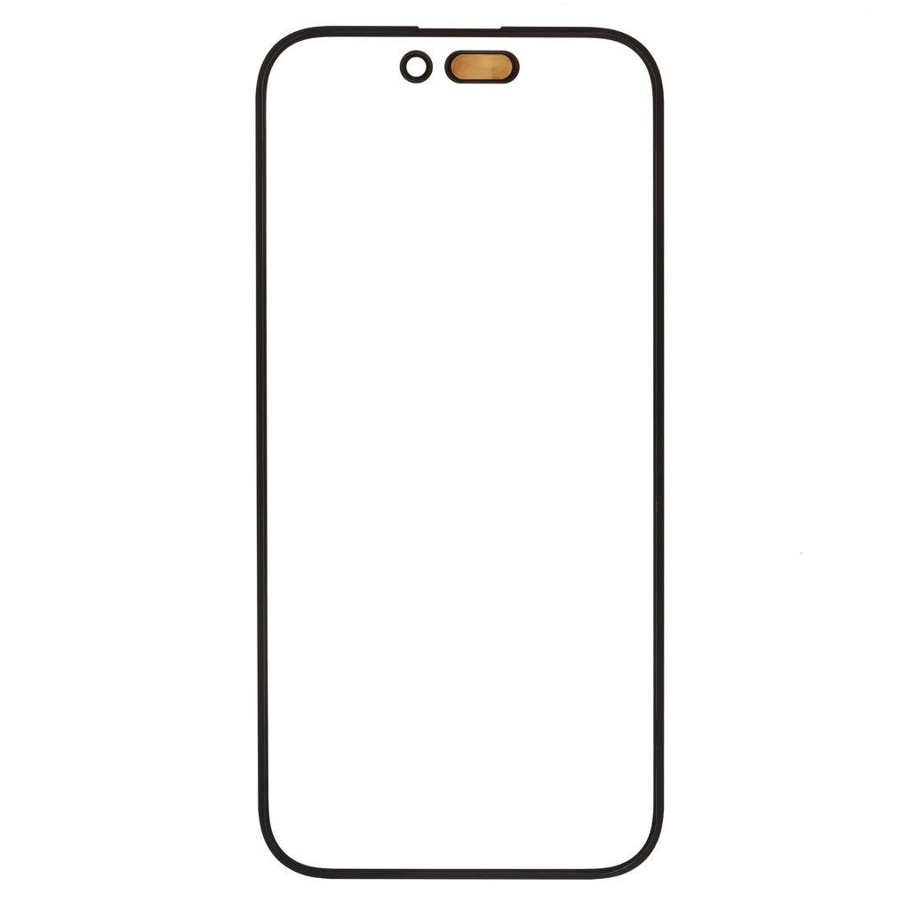 Für iPhone 14 Pro Bildschirm Glaslinse+OCA Kleber Ersatz (ohne Logo)