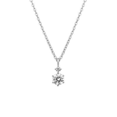 Canal Silver Necklace 151834121008 4℃