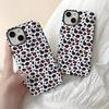 Sweet and cool babe feeling full of wild leopard print Apple 17 mobile phone case iPhone12promax 2-in-1 protective case