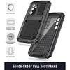Mecha Style Sports Magnetic TPU+PC Waterproof Dustproof Shockproof Card Holder Phone Case for S25 5G