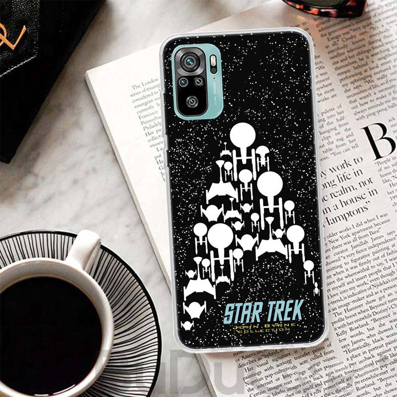 Star Movie T-Trek Cover For Xiaomi Redmi Note 10 9S 9 8T 8 Pro 7 5 Mi 9T 10T 11T 12T 11 12 Lite 12X A3 A2 A1 Print Coque