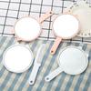 Handmade Cat Ear Makeup Mirror & Comb Set - Portable Two-in-One Design, Customizable Logo Option