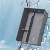 For ZEEKR 7X 2026 Car Central Control Storage Box Silicone Armrest Compartment Storage Box Auto Interior Decoratives Accessories