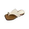 Set of Toe Cool Slippers Women's 2025 New High-heeled Wedge-heeled Beach Sandals Summer Flip-flops