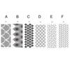 Embossing Mold Wheat Spike Pattern Heat Resistant PET Spraying Cake Border Stencil for Home