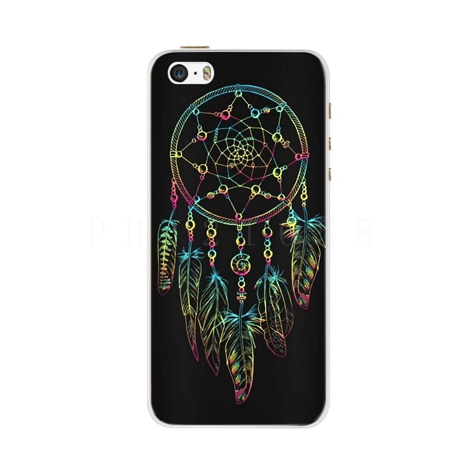 Case For iPhone 5 5S SE Case Silicone Soft TPU Cute Cartoon Pattern Protector Shell For iPhone 6 6S 5 iPhone6S Case Cover Fundas