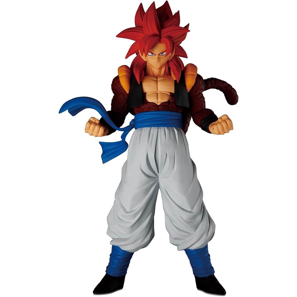 Dragon Ball Figure Gogeta Super Saiyan 4 SOLID EDGE WORKS-THE DEVICE- Size: Approx. 20cm