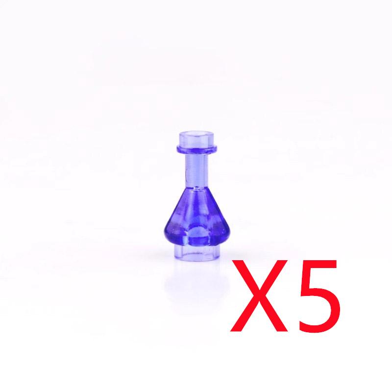 MOC City Building Blocks Character Scene Creative Accessories Mini Brick Color Wine Bottle Reagent Bottle Set Box Toy Gift X007