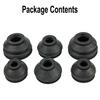 Ball Joint Dust Boot Covers Tie Rod End Tool Truck 6pcs Adapter Black Car