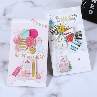 Hot Sale 8pcs/set, Birthday 3D Greeting Cards With Envelopes, Greeting Cards, Christmas Greeting Cards, Blessings Greeting Cards