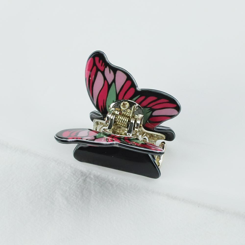 

2PCS Acetate Hollowt Out Heart Hair Claw Clips Women Tortoiseshell Acrylic Small Hair Clamps Barrettes Fashion Hair Accessories